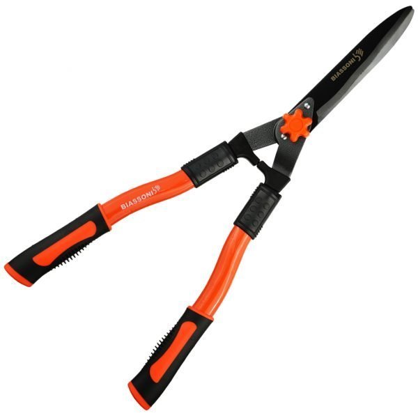 TIJERA CORTA SETO CON HOJA ONDULADA REGULABLE – 600 MM