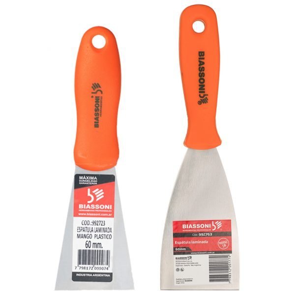 ESPATULA ECO LAMINADA MANGO PLASTICO LARGO