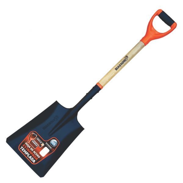 PALA ESTAMPADA CUADRADA/PALEAR CABO CORTO CON EMP. BICOMP. ERGO